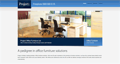 Desktop Screenshot of project.co.uk